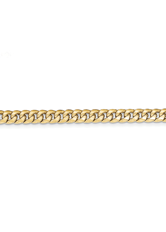 14K Yellow Gold Durable 0mm Lightweight Cuban Link 22" chain