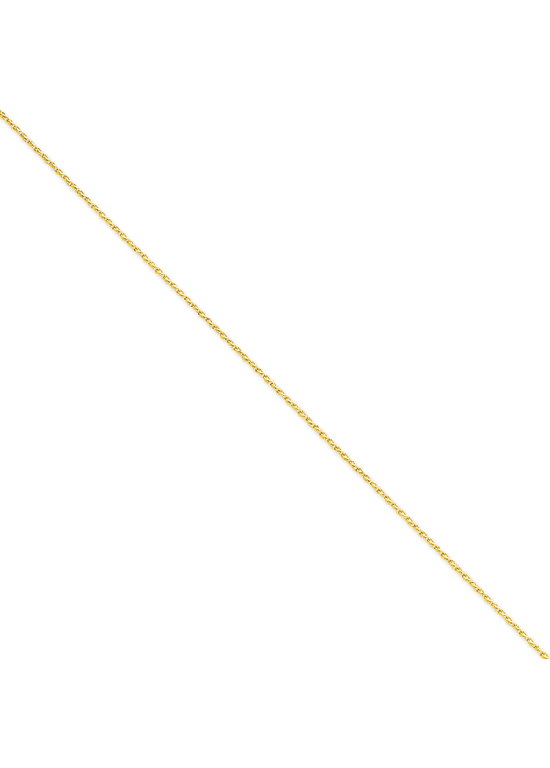 14K Yellow Gold Diamond-Cut 1.5mm Parisian Wheat 0" chain
