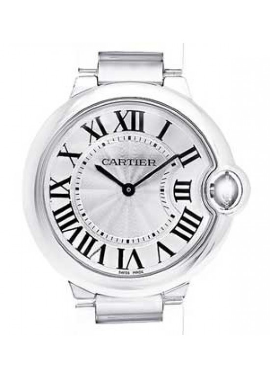 Cartier Ballon Bleu Stainless Steel Unisex Watch - W69011Z4-dial