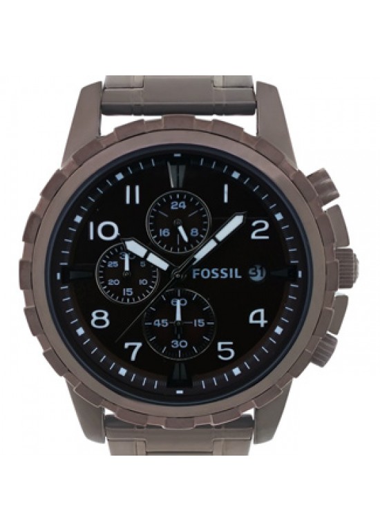 Fossil Dean Brown Ion-plated Stainless Steel Mens Watch - FS4645-dial