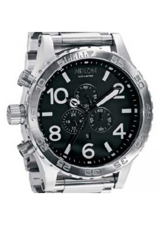 Nixon 51-30 Chrono Stainless Steel Mens Watch - A083-000-dial
