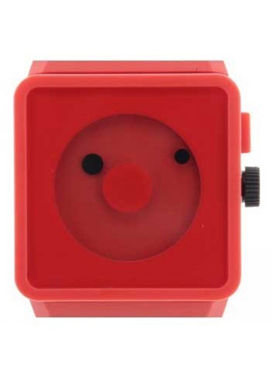 Nixon Newton Red Polycarbonate Mens Watch - A116-200-dial