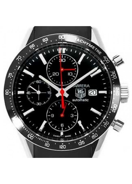Tag Heuer Carrera Stainless Steel Mens Watch - CV2014.FT6014-dial