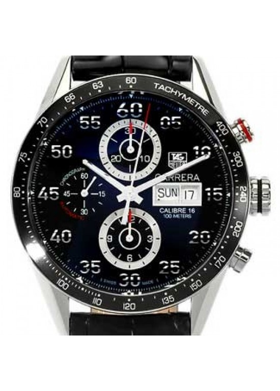 Tag Heuer Carrera Stainless Steel Mens Watch - CV2A10.FC6235-dial