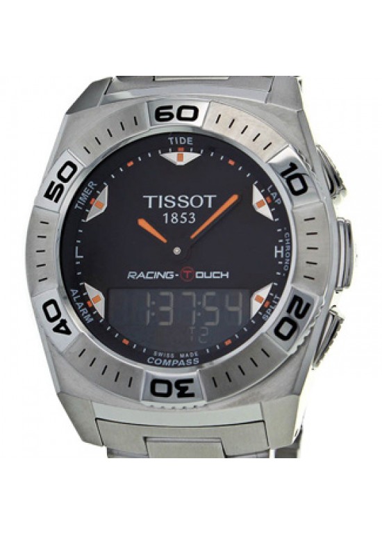 Tissot Racing Touch Stainless Steel Mens Watch - T0025201105102-dial
