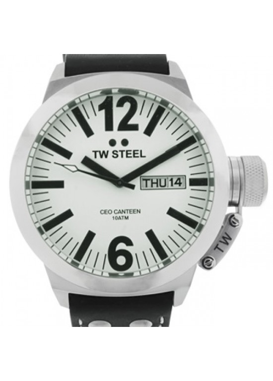 TW Steel CEO Canteen Stainless Steel Mens Watch- CE1005-dial
