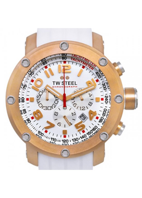 TW Steel Classic Rose Gold-tone Stainless Steel Mens Watch - TW132-dial
