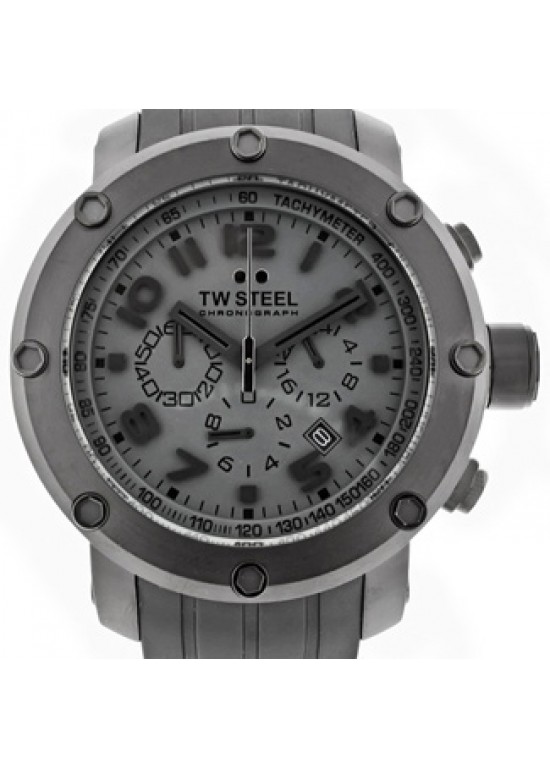 TW Steel Grandeur Black Ion-plated Stainless Steel Mens Watch - TW128-dial