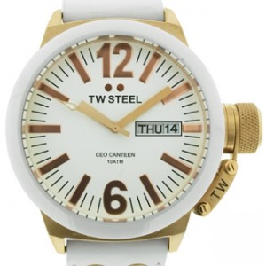 TW Steel CEO Canteen Rose Gold-plated SS Mens Watch - CE1035-dial