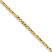 14K Yellow Gold 3mm Hollow Franco 24" chain