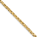 14K Yellow Gold 4.5mm Hollow Franco 24" chain