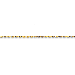 14K Yellow Gold Diamond-Cut 2mm Extreme Lightweight Rope 16" chain