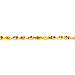 14K Yellow Gold Diamond-Cut 4.25mm Extreme Lightweight Rope 8" chain