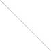 14K White Gold Diamond-Cut 1.4mm Spiga 14" chain