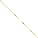 14K Yellow Gold Diamond-Cut 1.8mm Spiga 7" chain