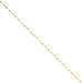 14K Yellow Gold Diamond-Cut 1.2mm Parisian Wheat 7" chain