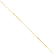 14K Yellow Gold Diamond-Cut 1.5mm Parisian Wheat 6" chain