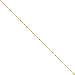 14K Yellow Gold 1.1mm Ropa 24" chain