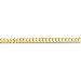 14K Yellow Gold 5mm Silky Herringbone 8" chain