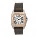 Cartier Santos Stainless Steel with 18kt Gold Mens Watch - W20107X7