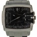 Diesel Not So Basic Black Ion-plated SS Unisex Watch - DZ1499-dial