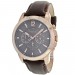 Fossil Grant Rose Gold-tone Stainless Steel Mens Watch - FS4648