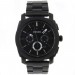 Fossil Machine Black Ion-plated Stainless Steel Mens Watch - FS4552