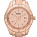 Fossil Stella Rose Gold-Tone Stainless Steel Ladies Watch - ES3019-dial