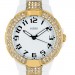 Guess Prism White Plastic Case Set with Crystals Ladies Watch-W11611L1-dial