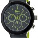 Lacoste Borneo Black Steel with Plastic Mens Watch - 2010650-dial
