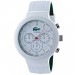 Lacoste Borneo White Steel with Plastic Mens Watch - 2010653