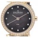 Skagen Leather Collection Swarovski SS Ladies Watch - 108SRLD-dial