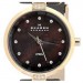 Skagen Leather Collection Swarovski SS Ladies Watch - 109SRLD-dial