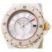Swiss Legend Karamica White Ceramic Ladies Watch - SL-20050-WWGR-dial