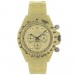Toy Watch Plateramic Gold Pearlized Plasteramic Unisex Watch - FLP07GD