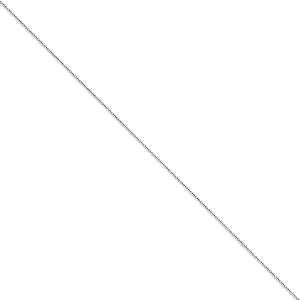 14K Yellow Gold Round 0.7mm Open Link Cable 16" chain